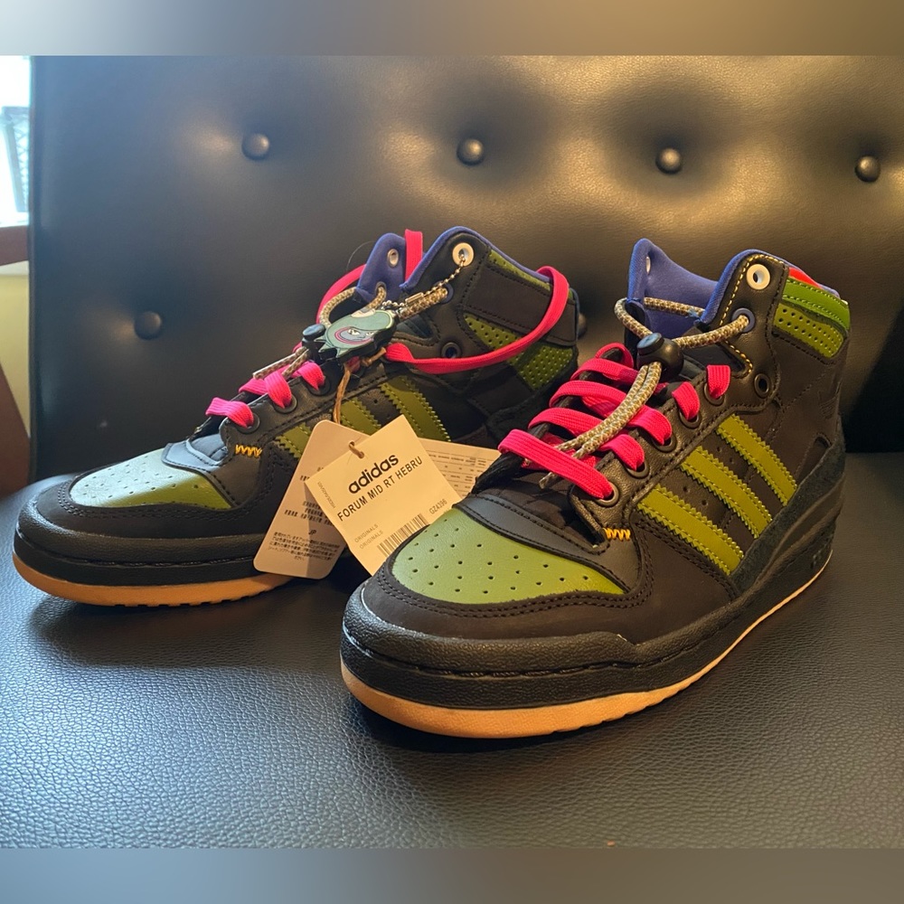 Hebru Brantley X Forum Mid RT Frogboy Adidas sneakers NEW IN BOX